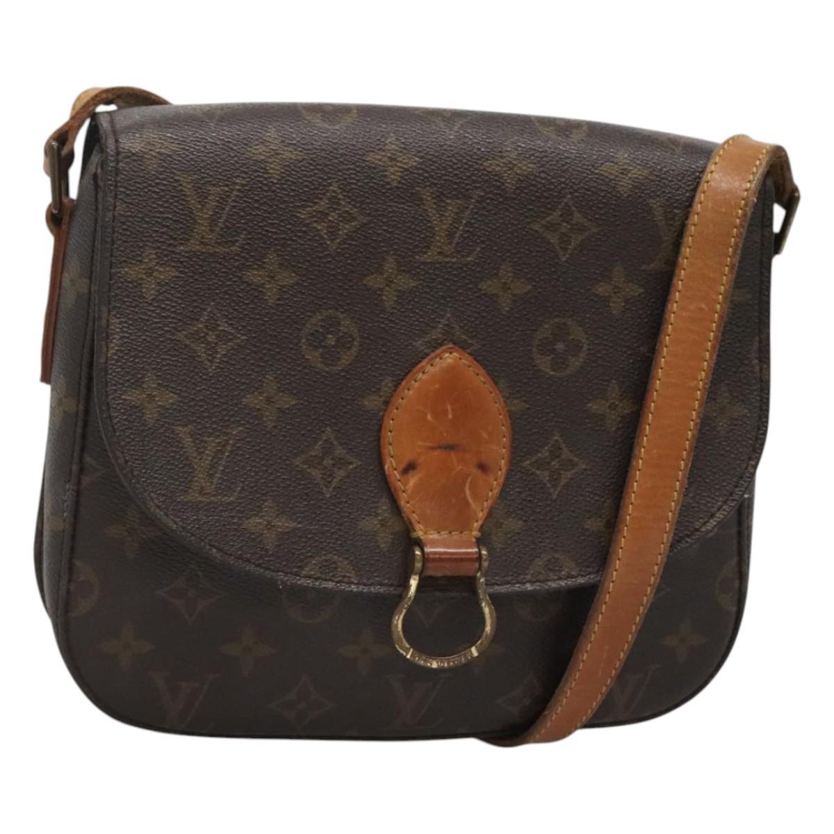 Louis Vuitton Monogram Saint Cloud Gm Shoulder Bag M51242 Lv Auth 124259
